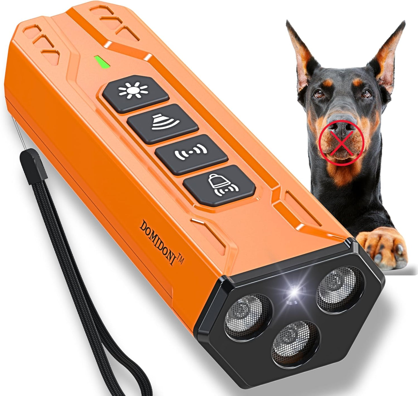 Domidoni: Dispositivo ultrasónico antiladridos