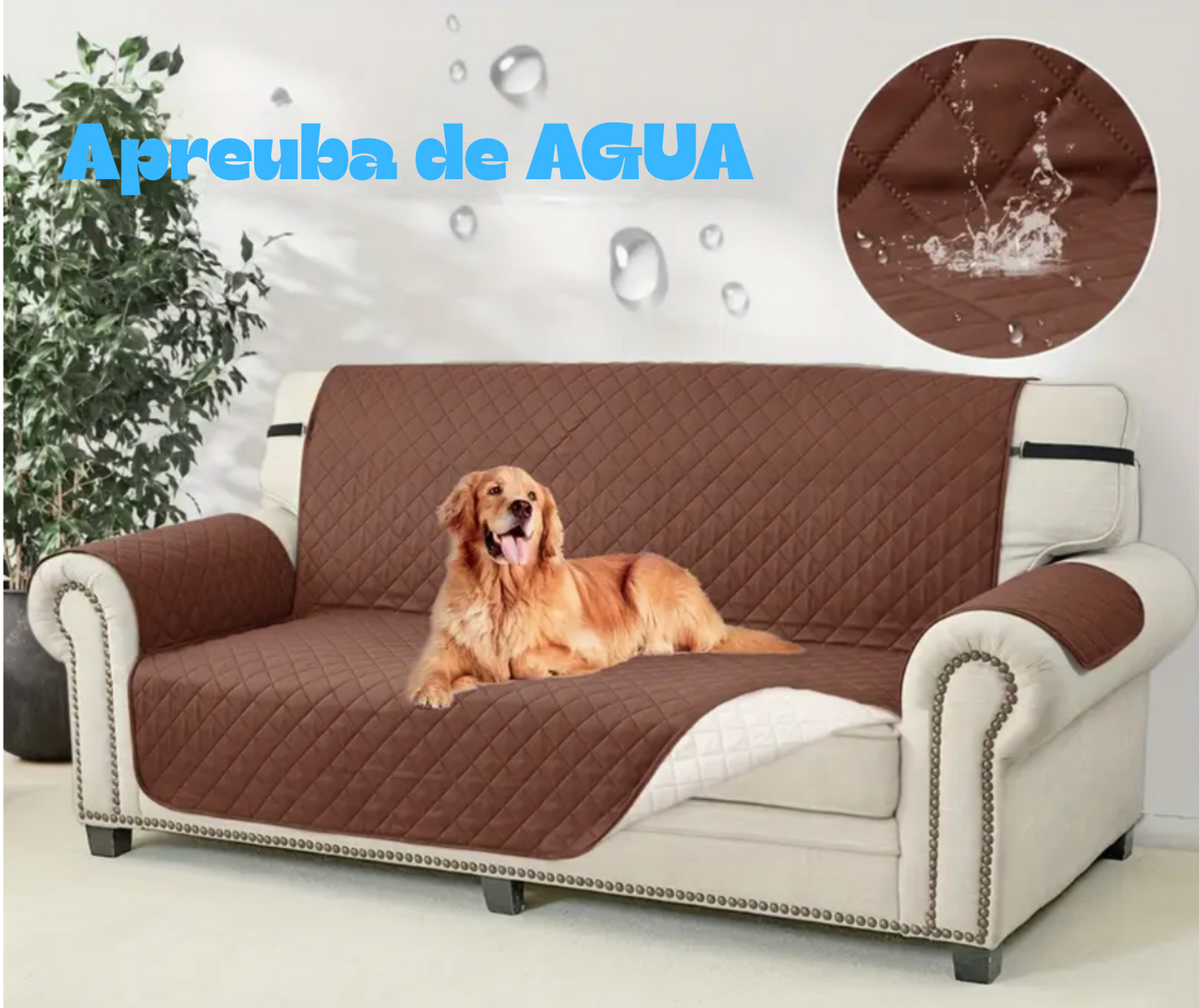 Cubre Sofa 3 Puestos