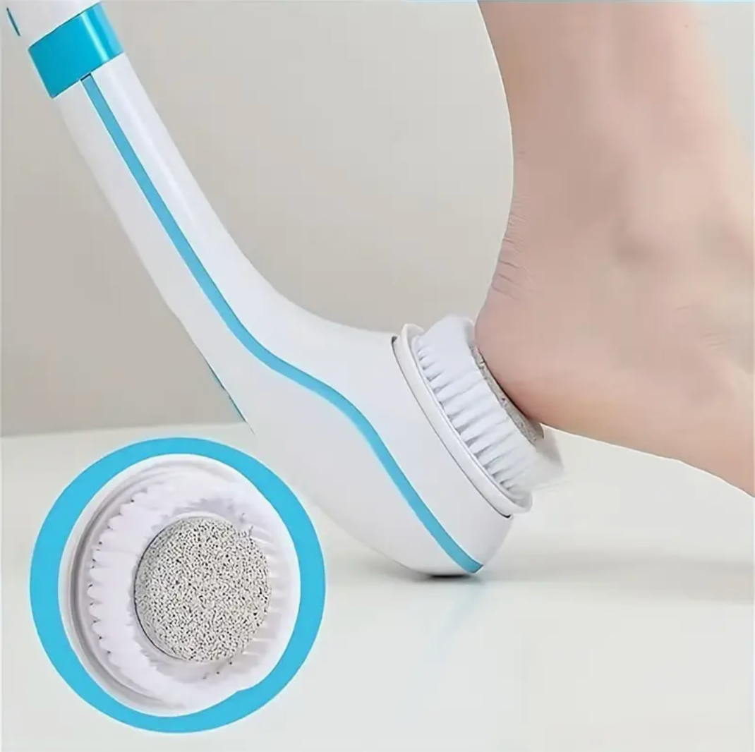 Spin Spa™ – El Cepillo de Baño Eléctrico que Limpia, Exfolia y Relaja sin Esfuerzo