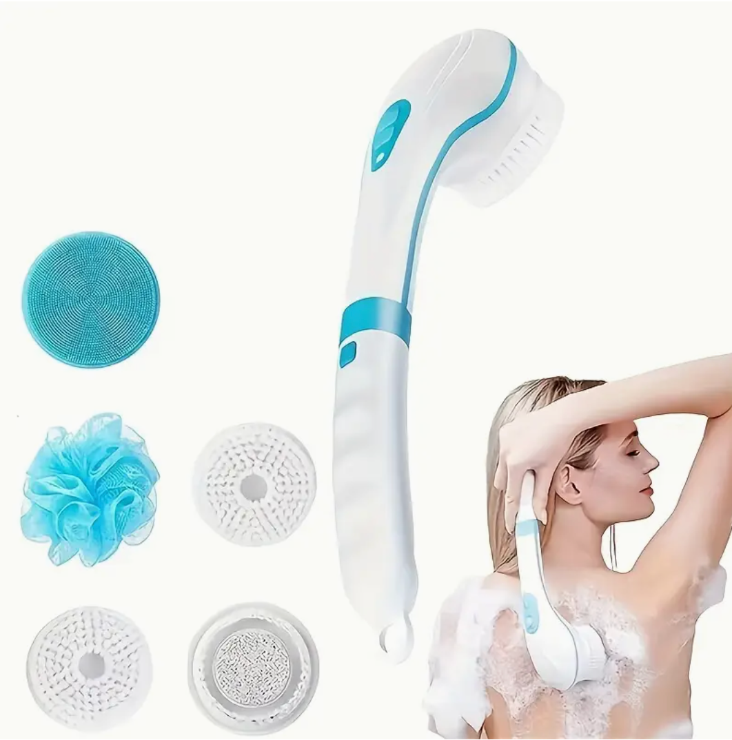 Spin Spa™ – El Cepillo de Baño Eléctrico que Limpia, Exfolia y Relaja sin Esfuerzo