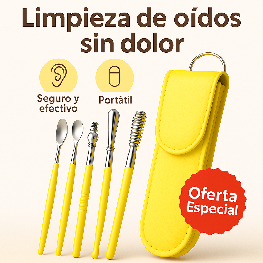 Kit Limpiador de oídos 💥