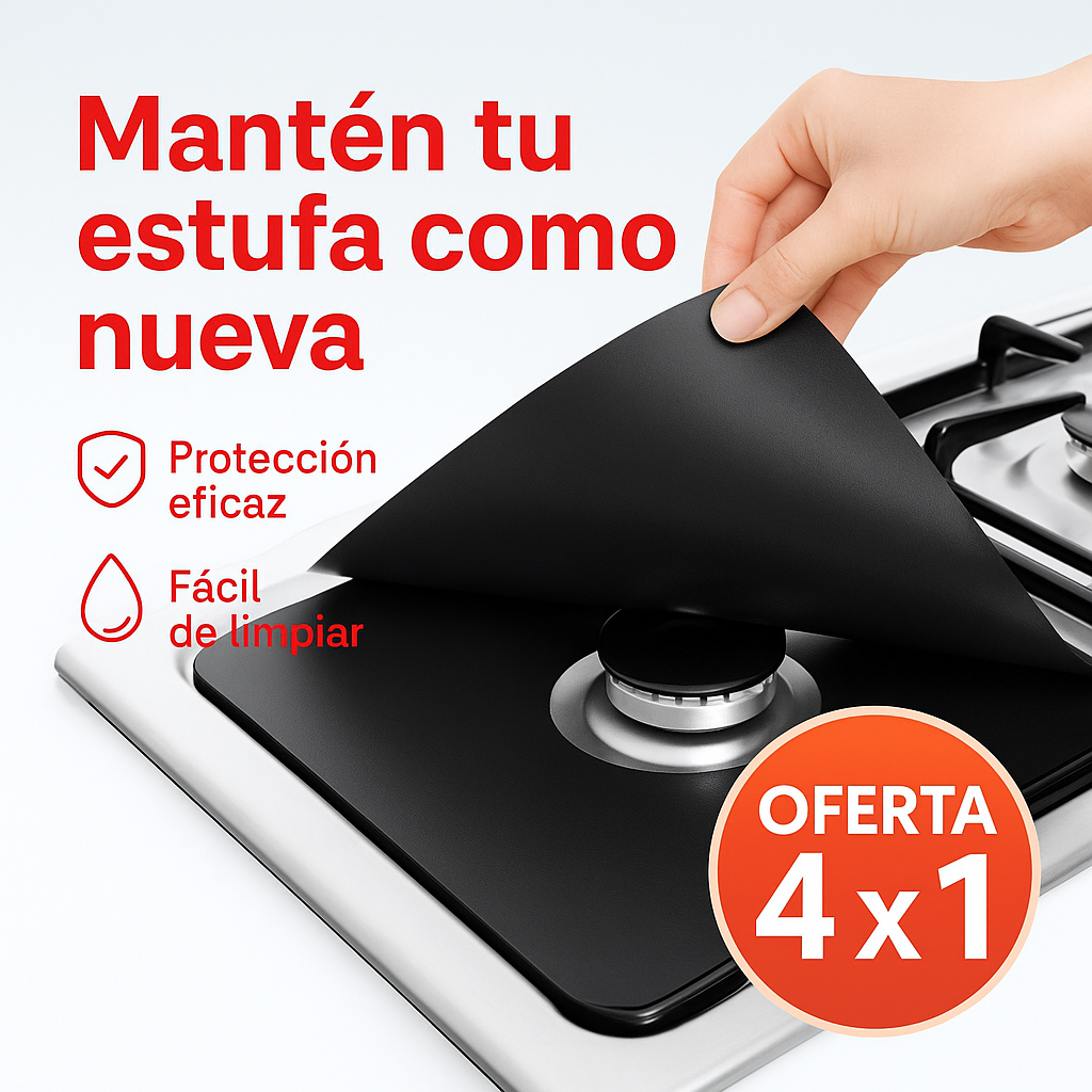 Guard Premium™: Protege tu estufa y ahorra tiempo en limpieza 🛡️✨ x4 UNIDADES