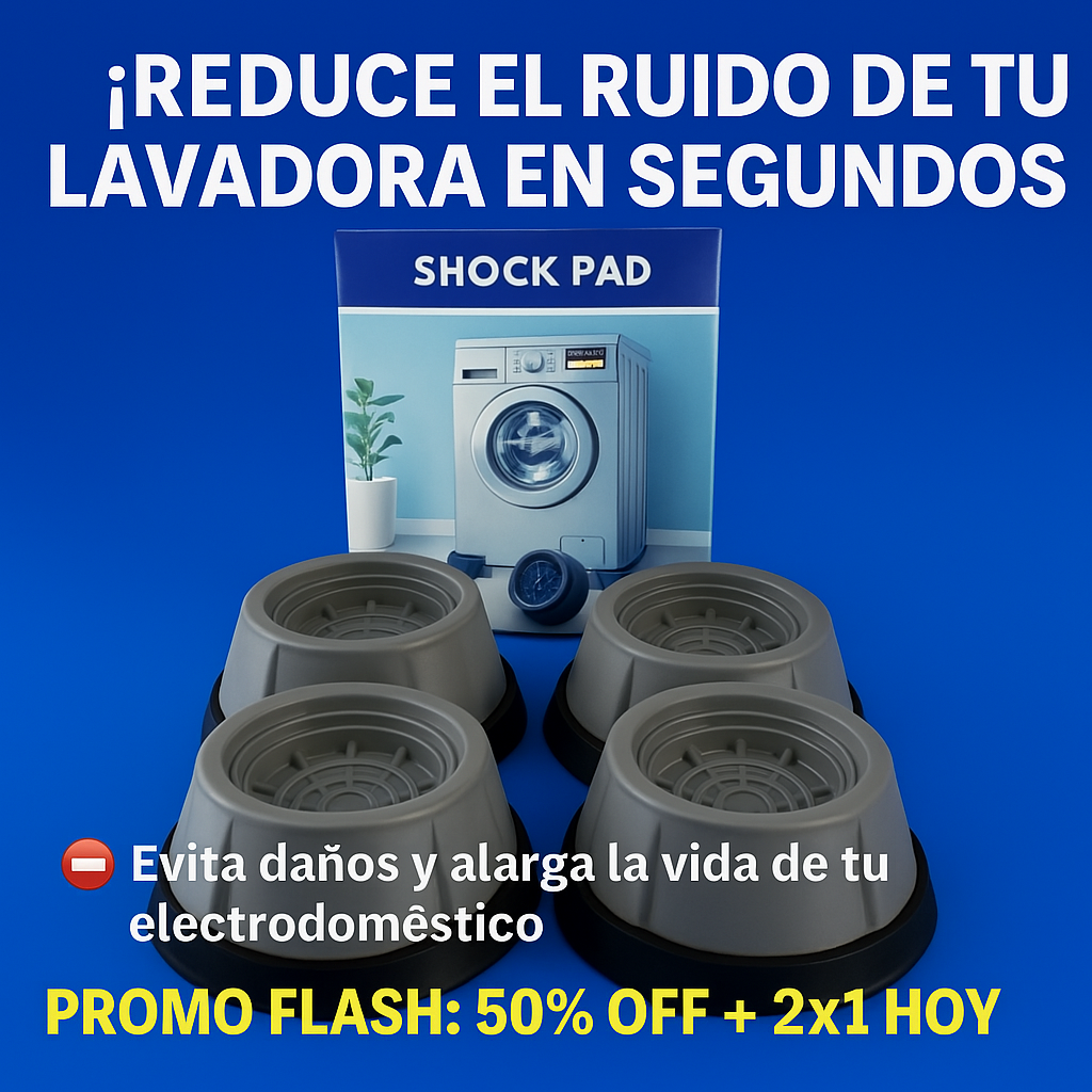 Base para lavadora - VibraStop™ olvidate de los molestos ruidos