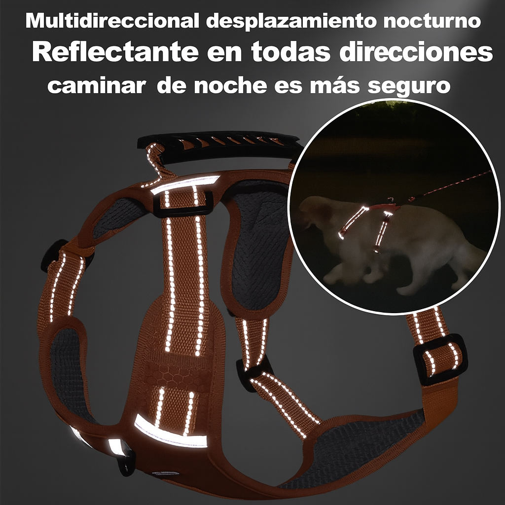 ¡El arnés antitirones que tu perro necesita para paseos seguros y sin estrés!