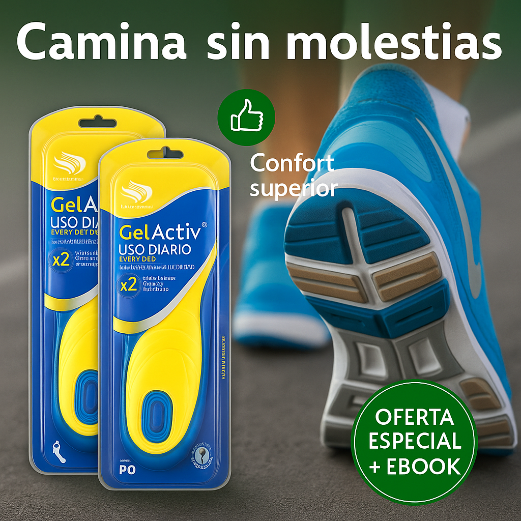 Plantilla Activ Premium™ – Camina sin dolor y con total comodidad.