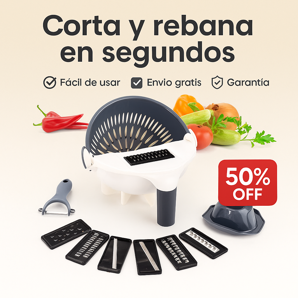 Cocina más fácil y rápido con SliceMaster™