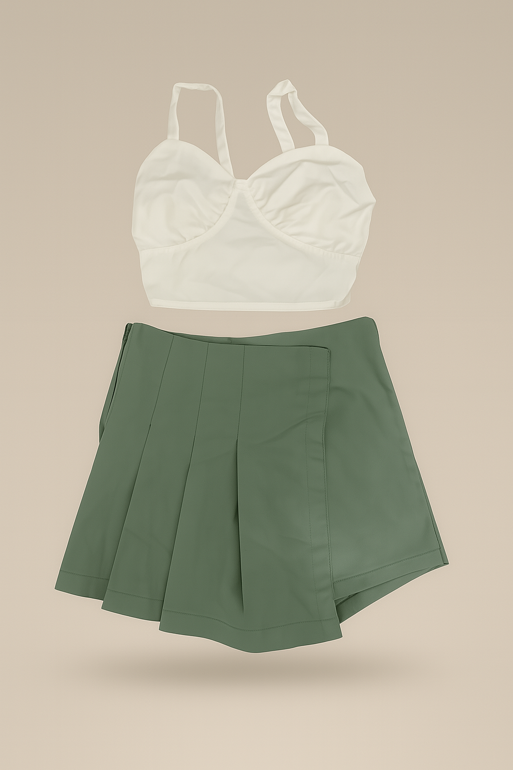 Combo Izzy Falda Short + Top, Cómodo, sexy y fresco en un solo combo