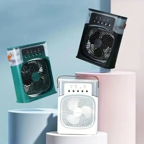 BreezePure™ – Ventilador Purificador Compacto: Frescura y aire limpio donde tú estés