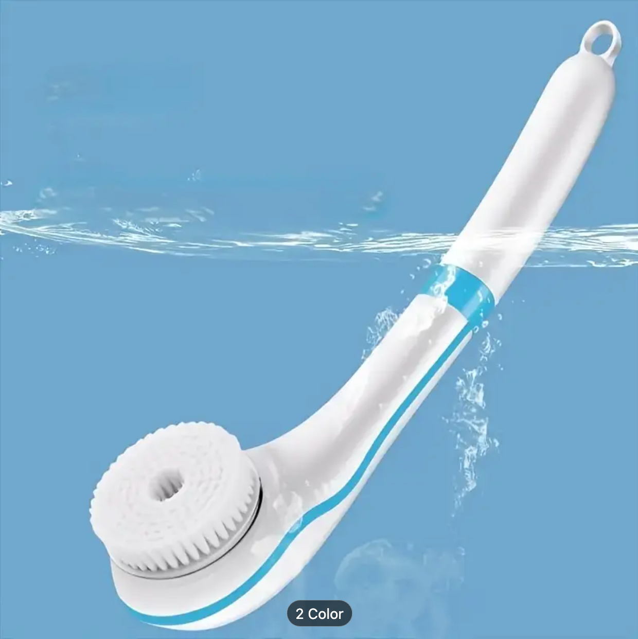 Spin Spa™ – El Cepillo de Baño Eléctrico que Limpia, Exfolia y Relaja sin Esfuerzo