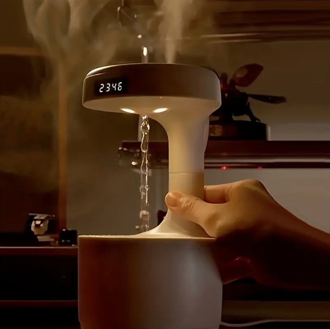 Respira mejor y decora con estilo: Humidificador Antigravedad AquaVista