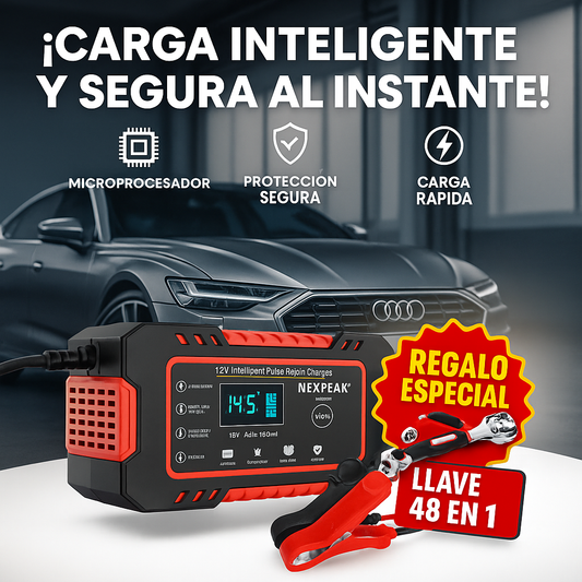 UltraCharge® – El cargador inteligente que revive tu batería sin salir de casa ⚡🏠