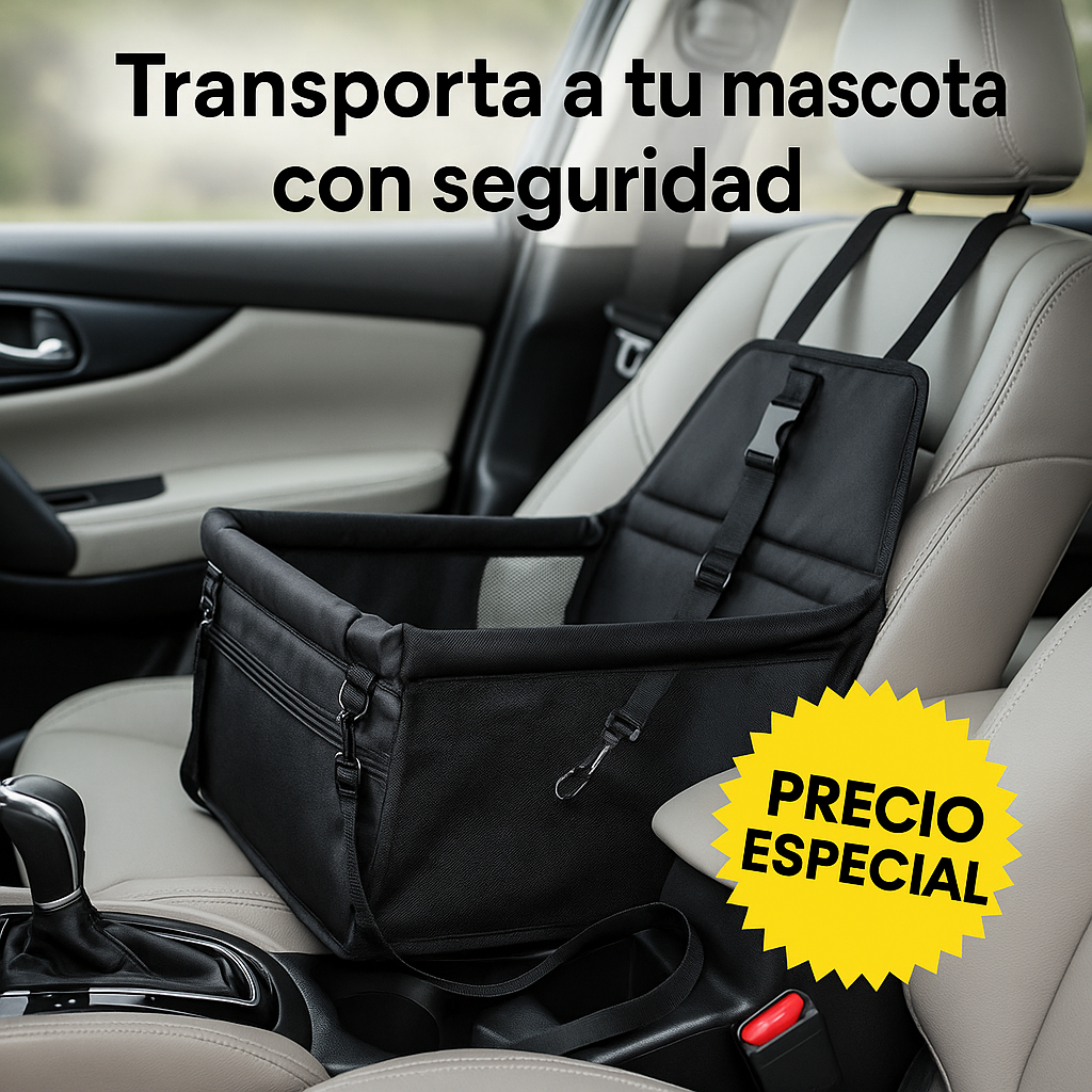 🐕 ¡El transportador gigante que consiente a tu peludo y mantiene limpio tu carro! 🚗🧼