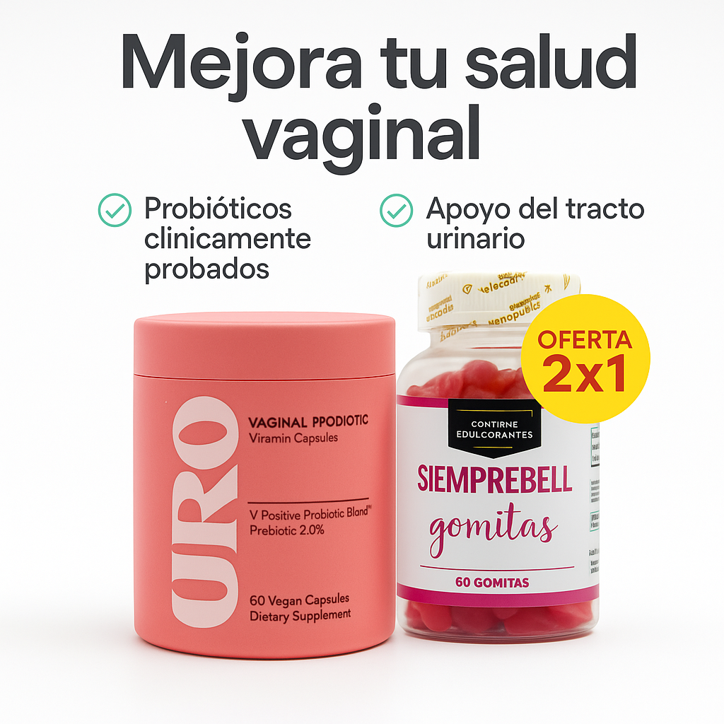 ¡Fortalece tu salud urinaria de forma natural con URO Probióticos!