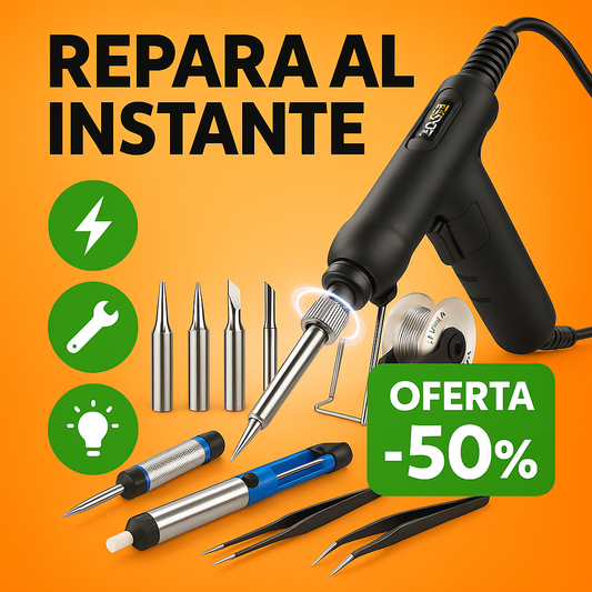 🔧 Soldador Eléctrico Portátil – ¡Repara al instante sin salir de casa!