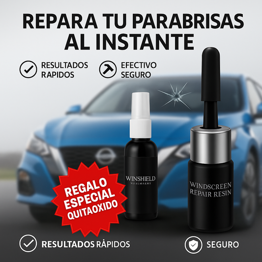 🔧 Repara Grietas y Rayones en Vidrios ¡Sin Talleres ni Gasto Excesivo! + QUITAOXIDANTE GRATIS