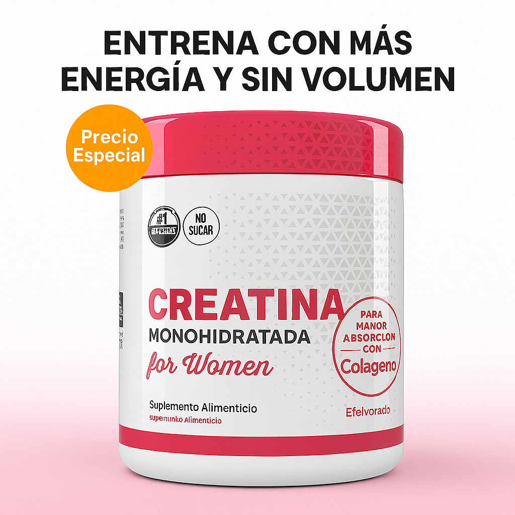 💗 Nova Creatine para Mujeres – Potencia, Tonifica y Rinde al Máximo 💪🏻