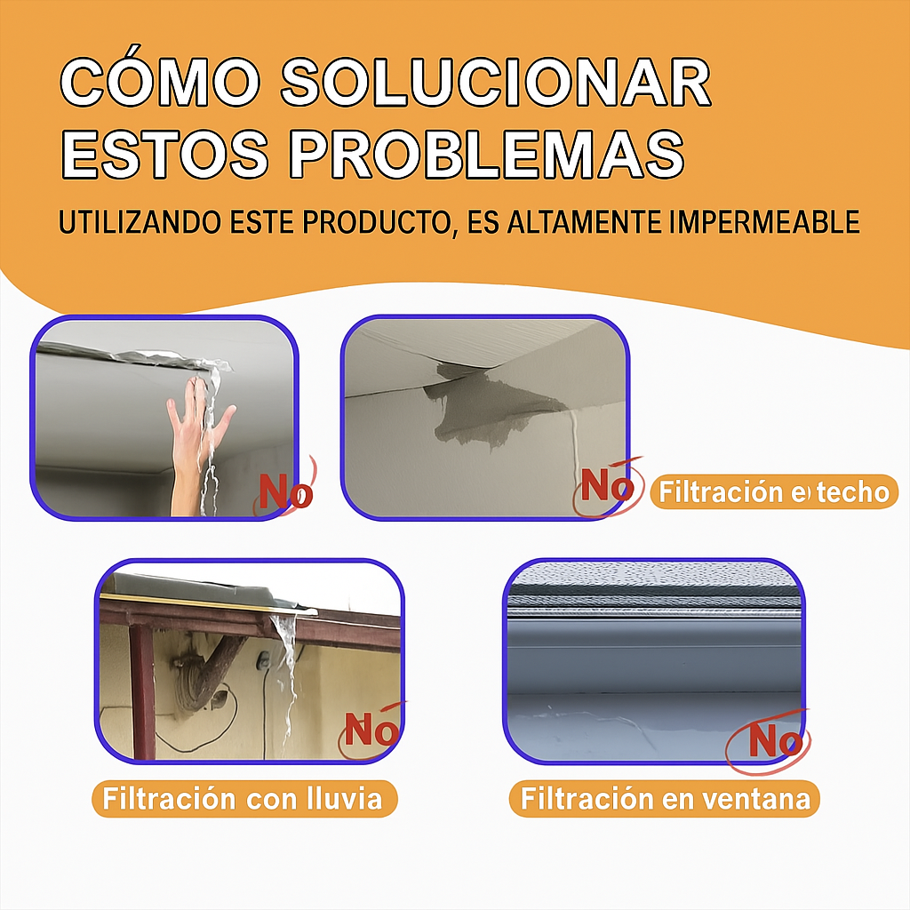 Sellador Impermeabilizante Invisible -¡ Repara filtraciones y grietas en minutos con Jaysuing