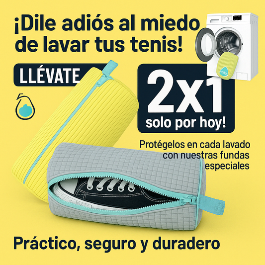 ShoeBag®: Lava tus tenis sin dañarlos, como si fueran nuevos