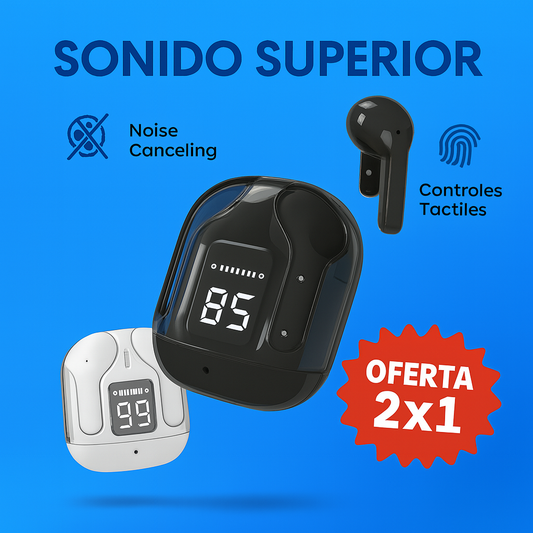 Audífonos Ultrapods Max – Sonido que retumba, estilo que pega, precio increíble