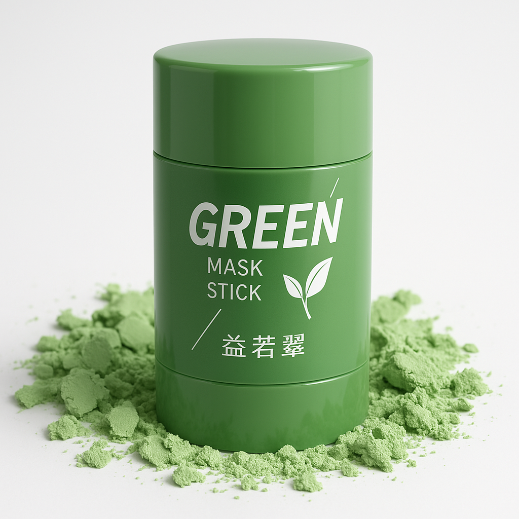 Mascarilla Sólida de Té Verde: Piel Radiante y Sin Imperfecciones