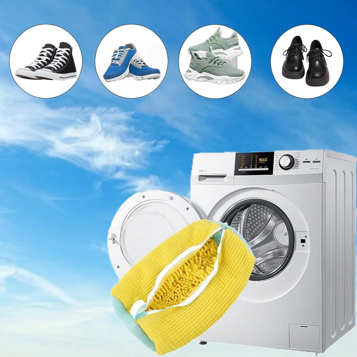 ShoeBag®: Lava tus tenis sin dañarlos, como si fueran nuevos