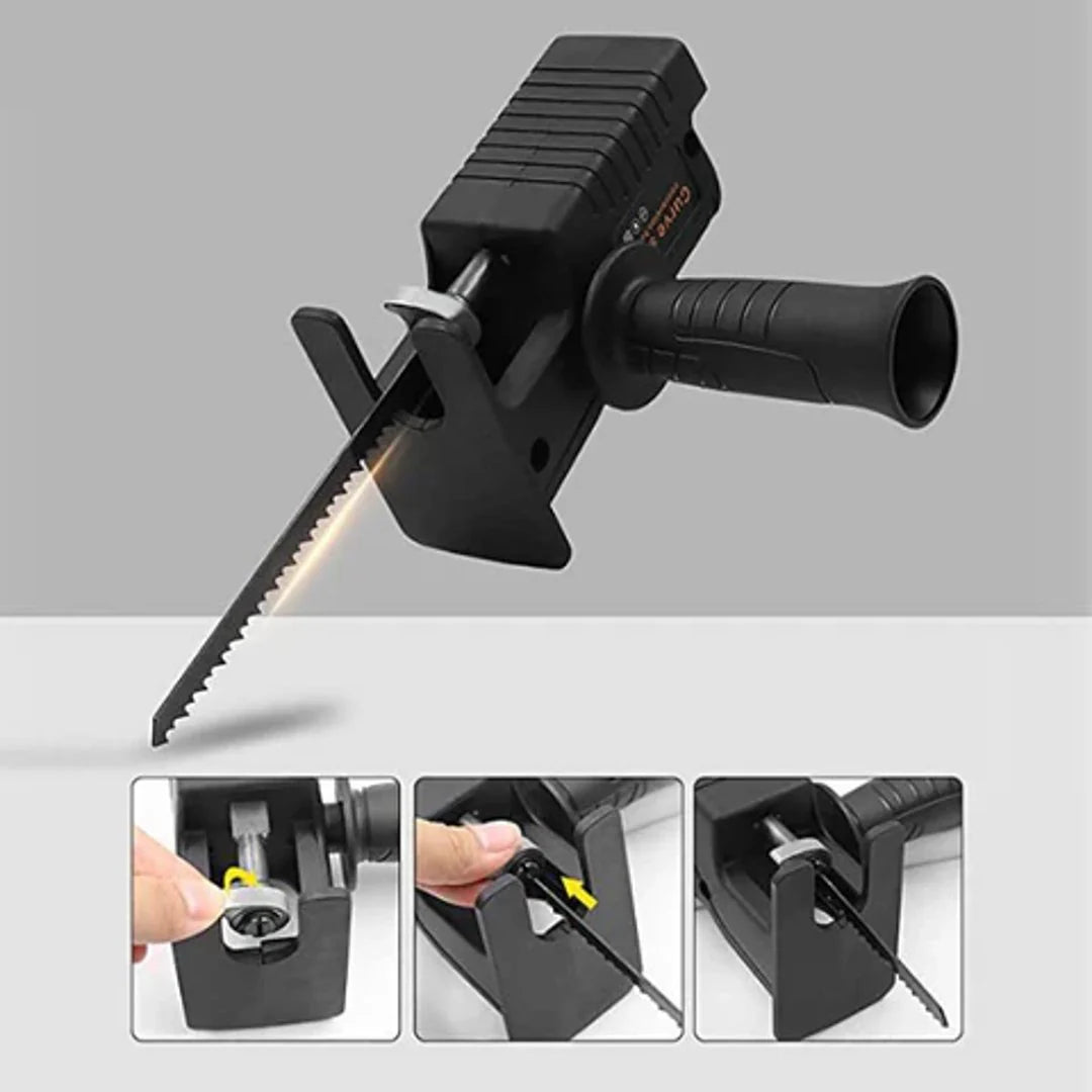 Drill Master®: ¡Transforma tu taladro en una sierra potente! - 3x sierras de regalo