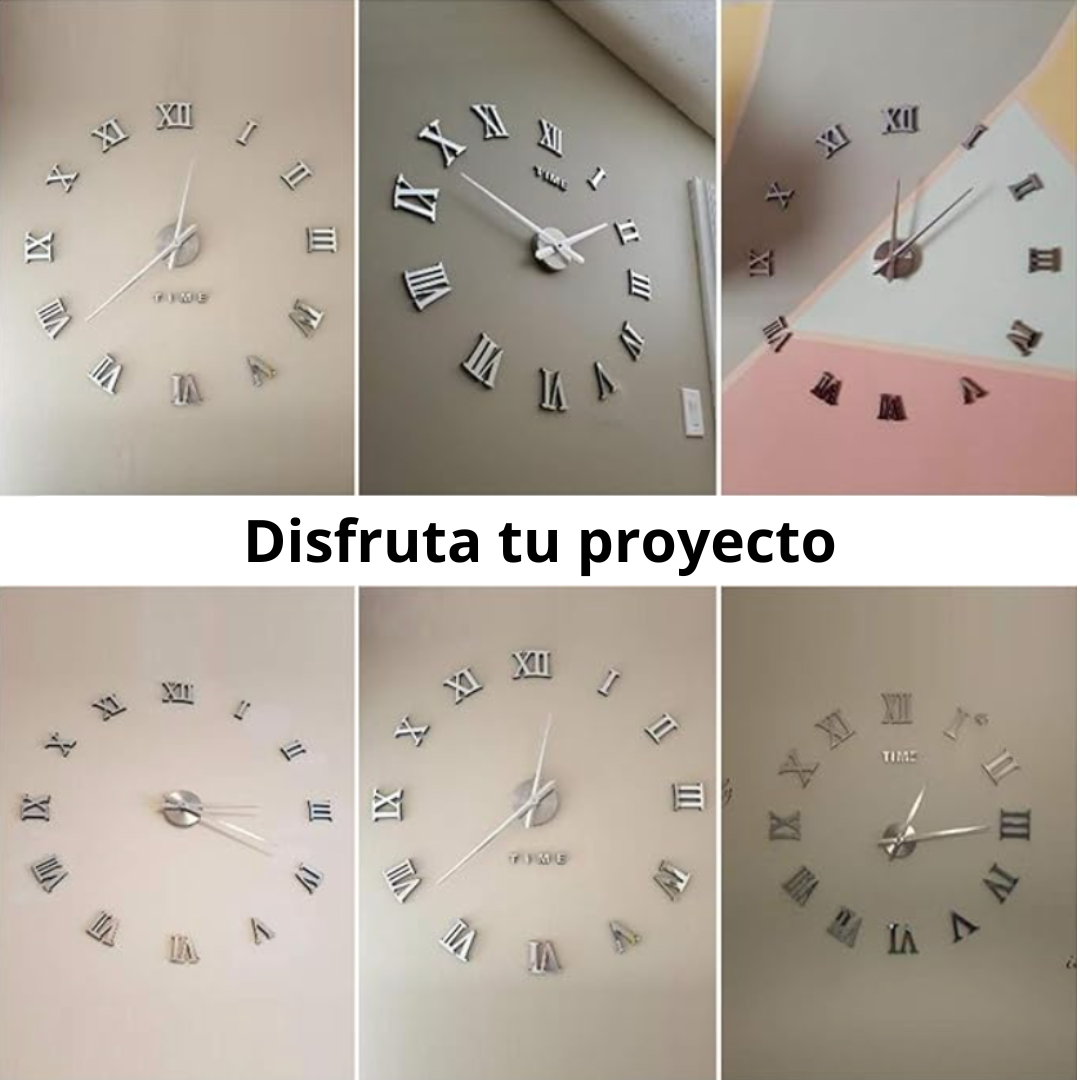 LuxClock™ Reloj de pared de lujo