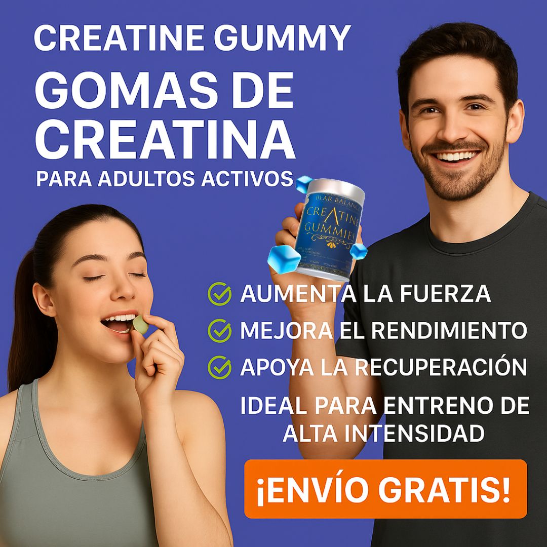 Beast Bites: Gomitas Creatina x 90 unidades con Sabor a Chicle